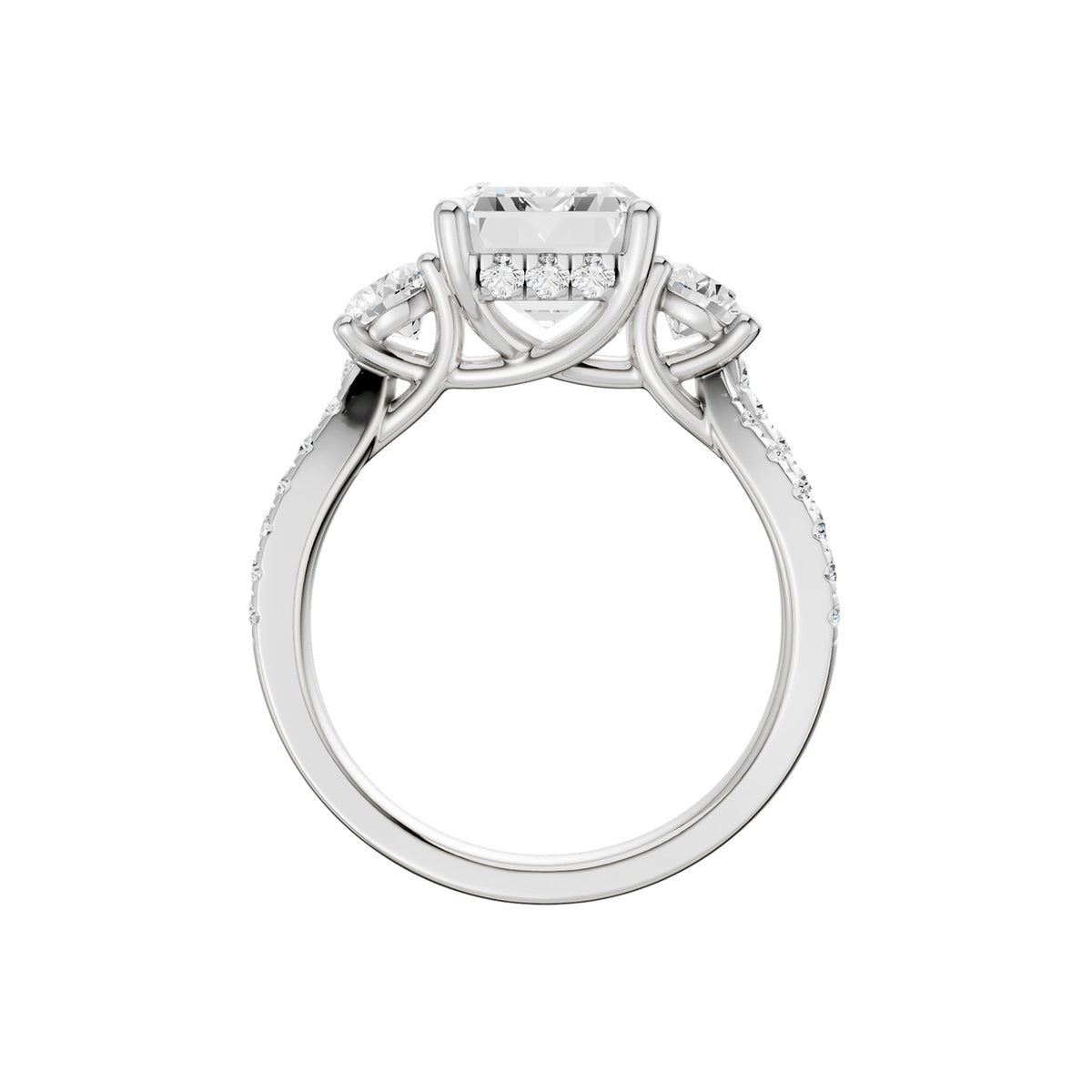 14K 4.00CT Lab Grown Diamond Engagement Ring 69203