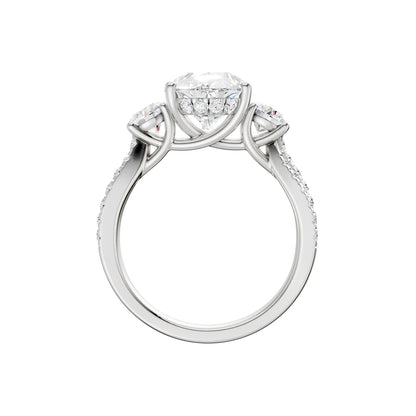 14K 4.00CT Lab Grown Diamond Engagement Ring 69204
