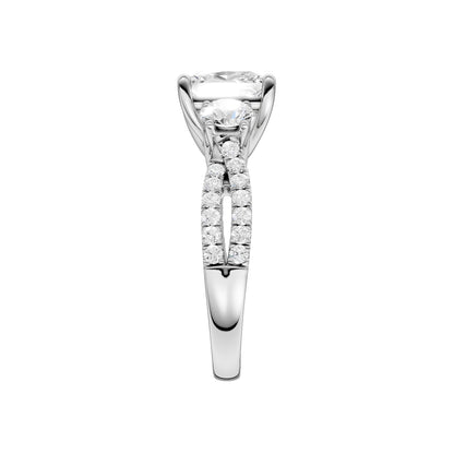 14K 4.00CT Lab Grown Diamond Engagement Ring 69206