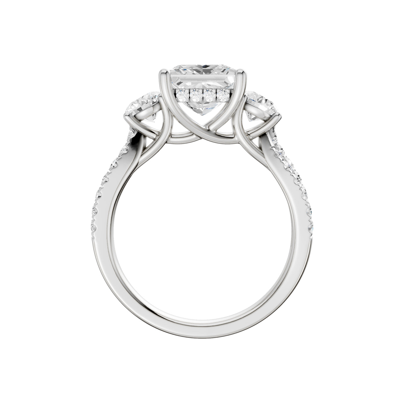 14K 4.00CT Lab Grown Diamond Engagement Ring 69206