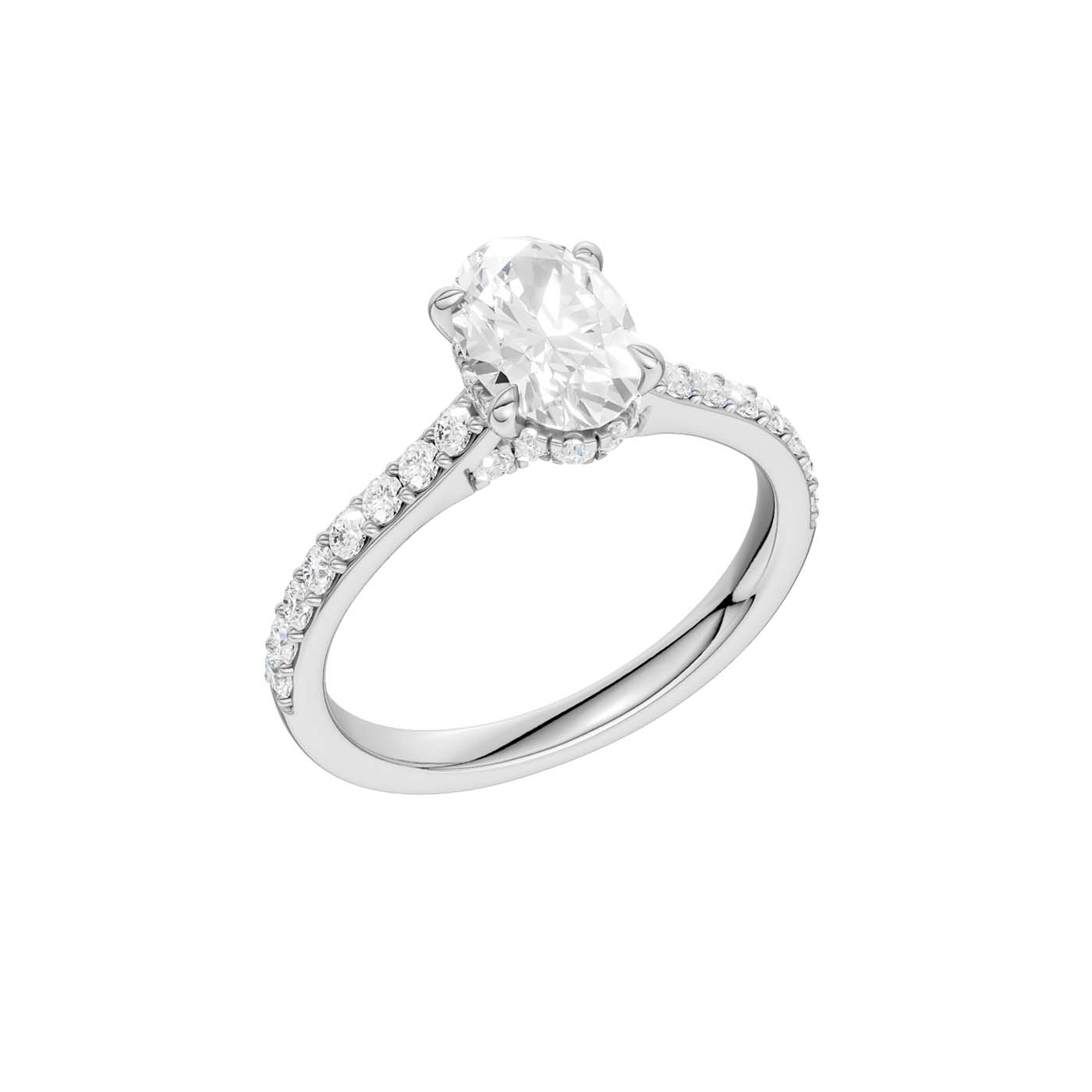 14K 1.50 CT Lab Grown Diamond Ring 69216