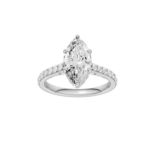 14K 2.50CT Lab Grown Diamond Engagement Ring 69226