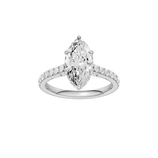 14K 2.50CT Lab Grown Diamond Engagement Ring 69226