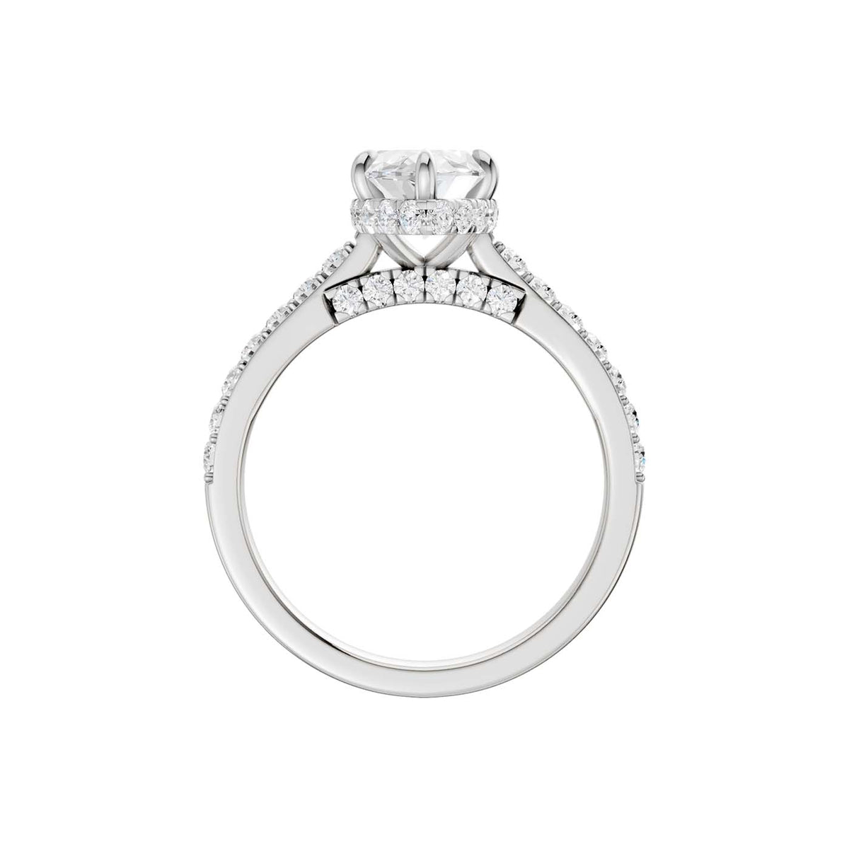 14K 2.50CT Lab Grown Diamond Engagement Ring 69226