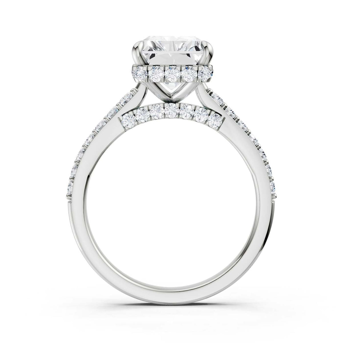 14K 3.50 CT Lab Grown Diamond Ring 69227