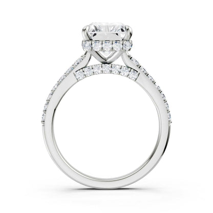 14K 3.50 CT Lab Grown Diamond Ring 69227