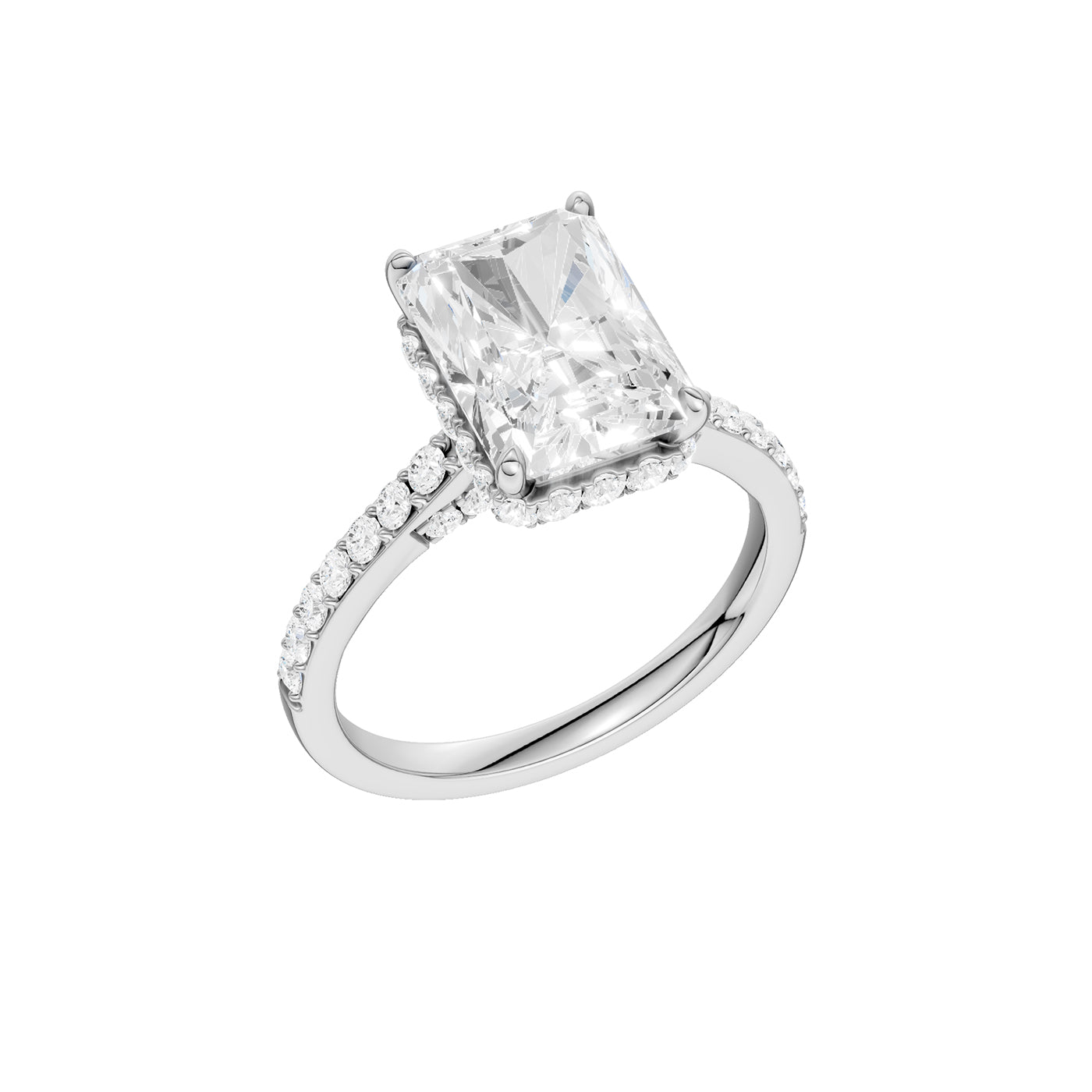 14K 4.50 CT Lab Grown Diamond Ring 69234