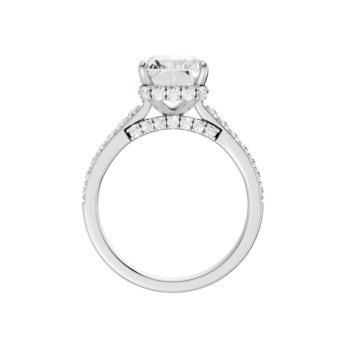 14K 4.50 CT Lab Grown Diamond Ring 69234