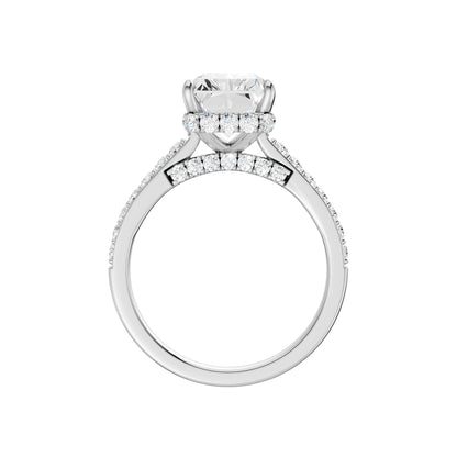 14K 4.50 CT Lab Grown Diamond Ring 69234