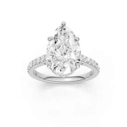 14K 4.50CT Lab Grown Diamond Engagement Ring 69238