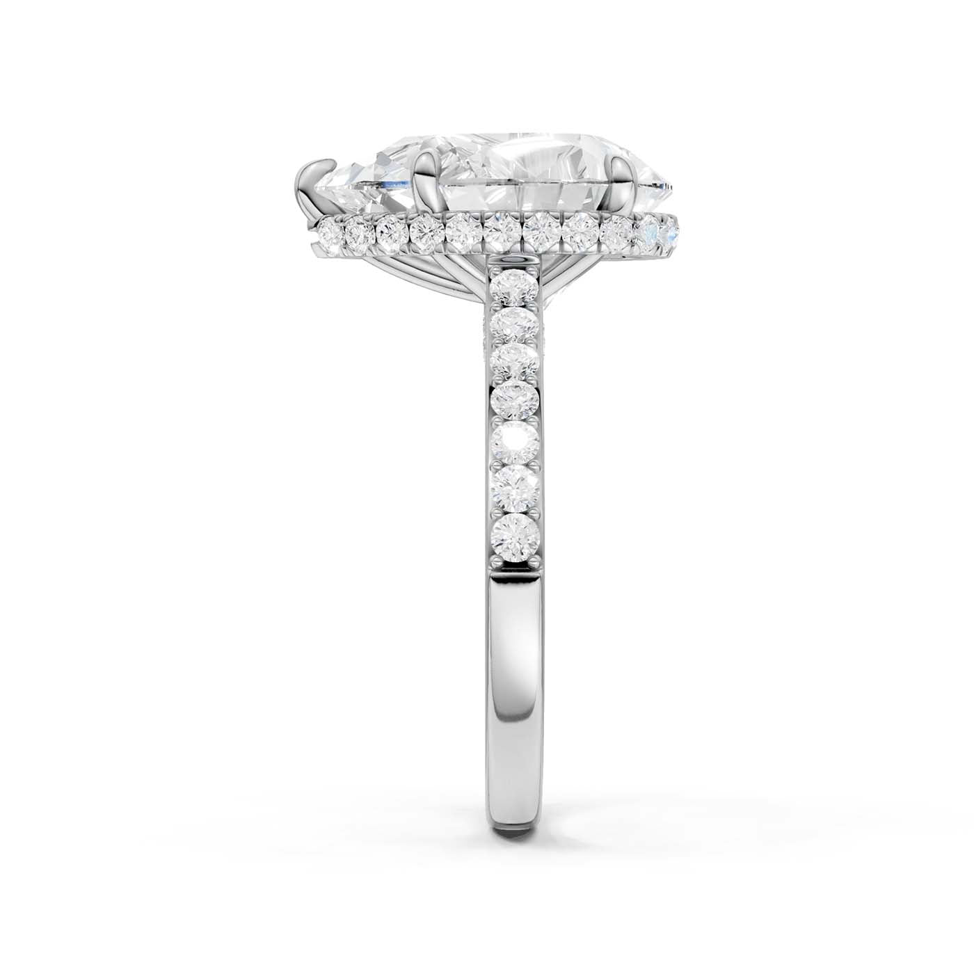 14K 4.50CT Lab Grown Diamond Engagement Ring 69238