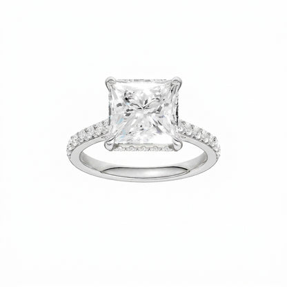 14K 4.50 CT Lab Grown Diamond Ring 69240