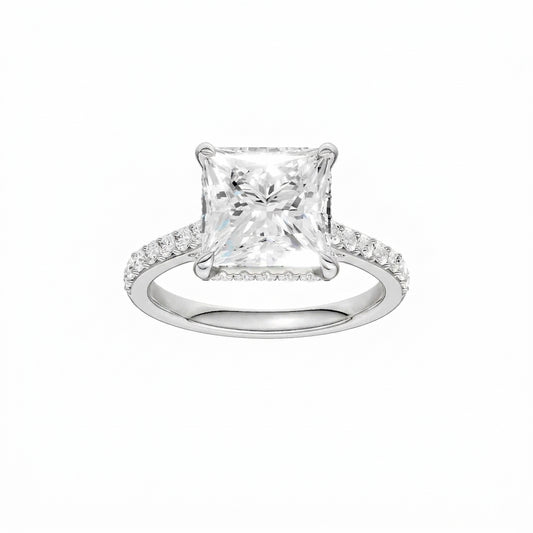 14K 4.50 CT Lab Grown Diamond Ring 69240