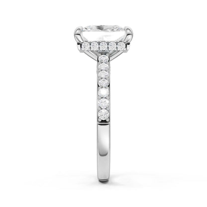 14K 4.50 CT Lab Grown Diamond Ring 69240