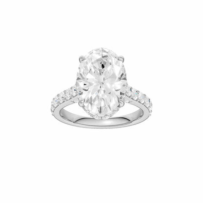 14K 6.00CT Lab Grown Diamond Engagement Ring 69243