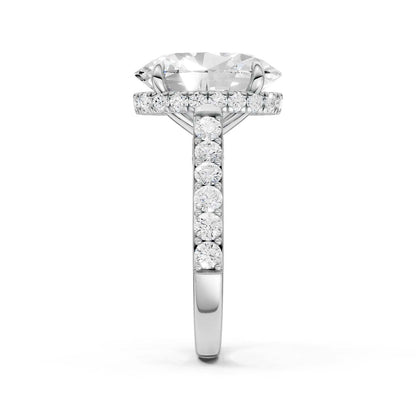 14K 6.00CT Lab Grown Diamond Engagement Ring 69243