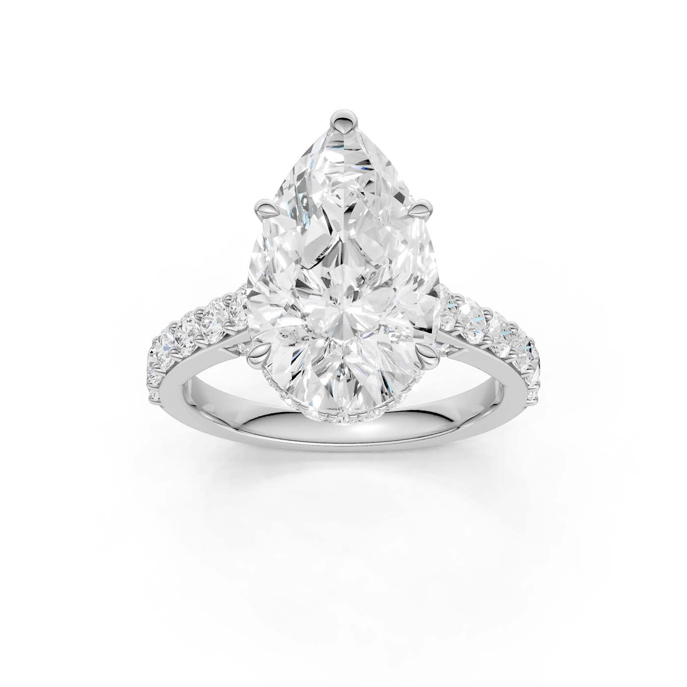 14K 6.00CT Lab Grown Diamond Engagement Ring 69245