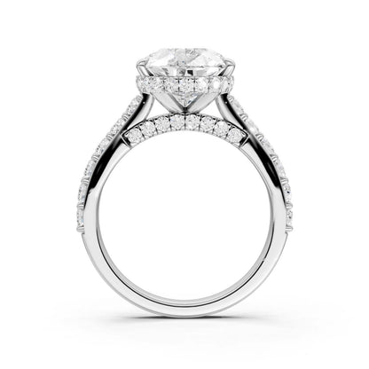 14K 6.00CT Lab Grown Diamond Engagement Ring 69245