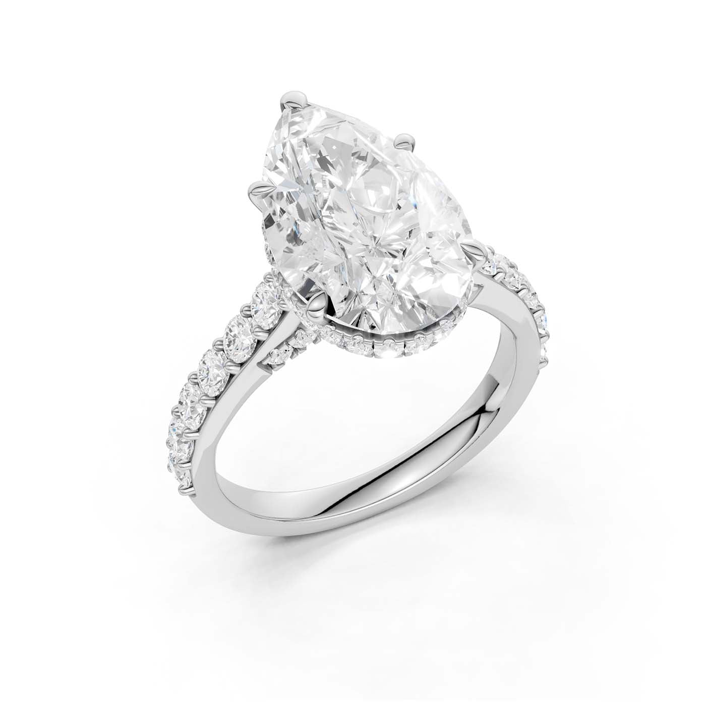 14K 6.00CT Lab Grown Diamond Engagement Ring 69245