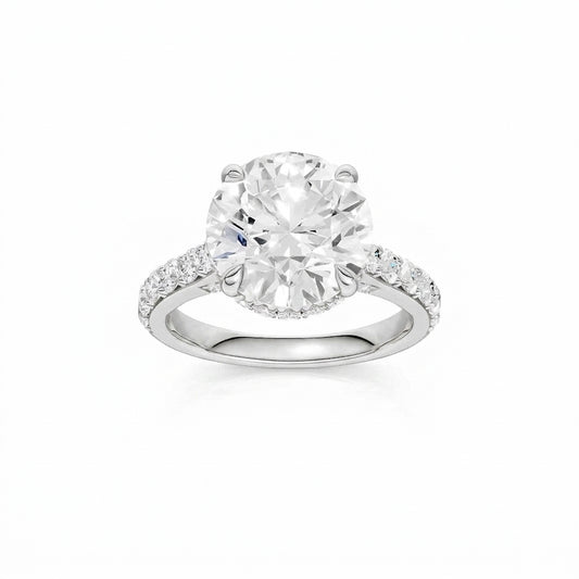 14K 6.00 CT Lab Grown Diamond Ring 69246