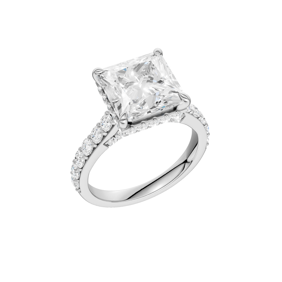 14K 6.00 CT Lab Grown Diamond Ring 69247