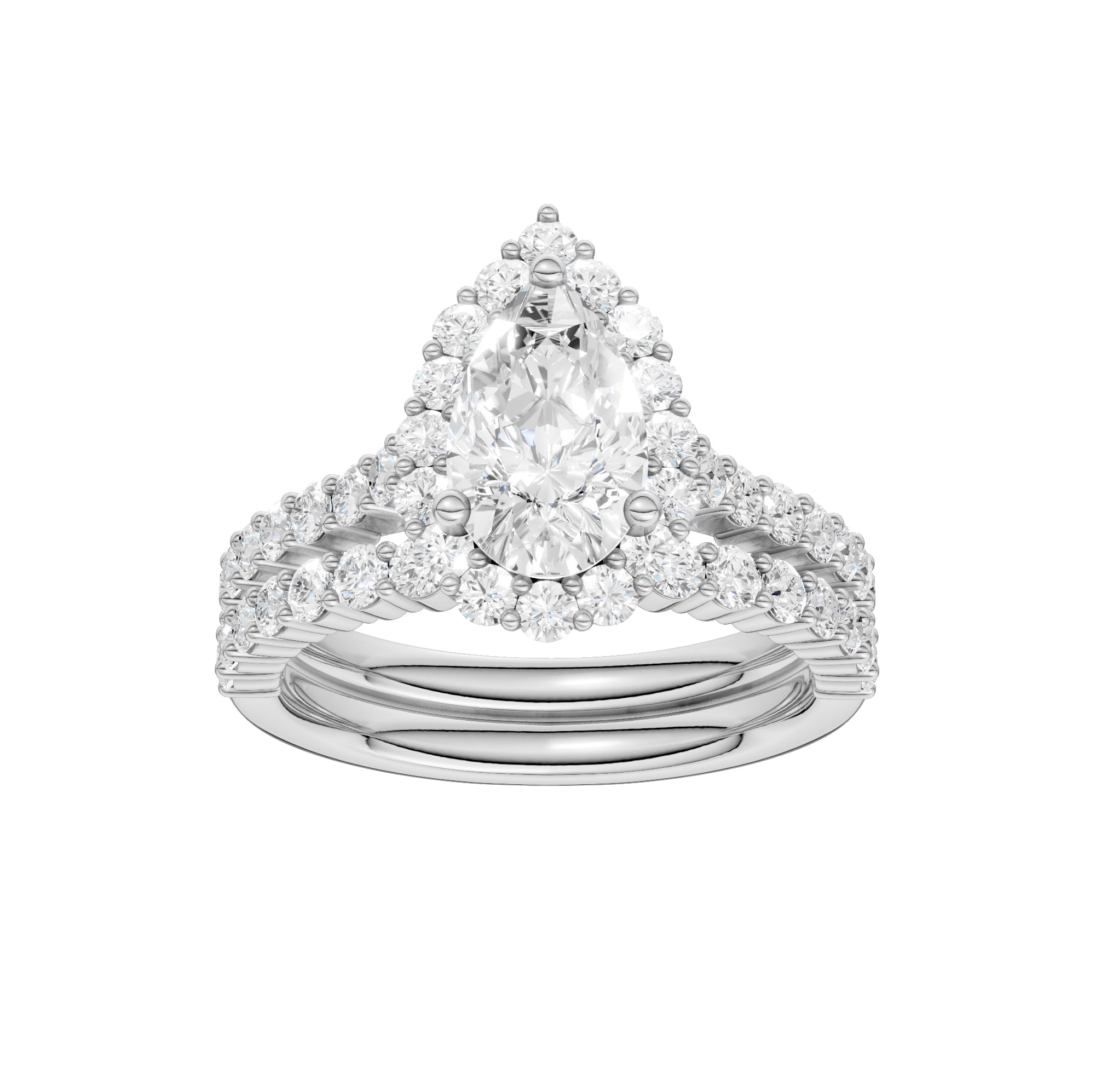 14K 2.00CT DIAMOND BRIDAL SET 69257