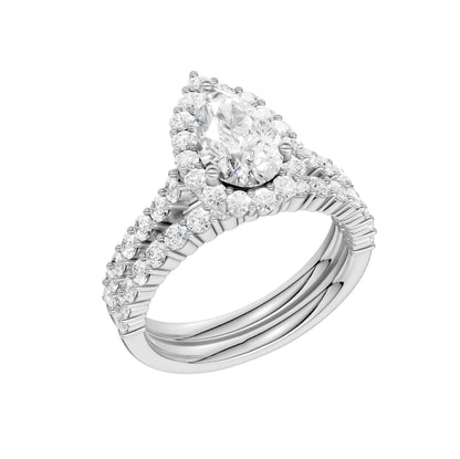 14K 2.00CT DIAMOND BRIDAL SET 69257