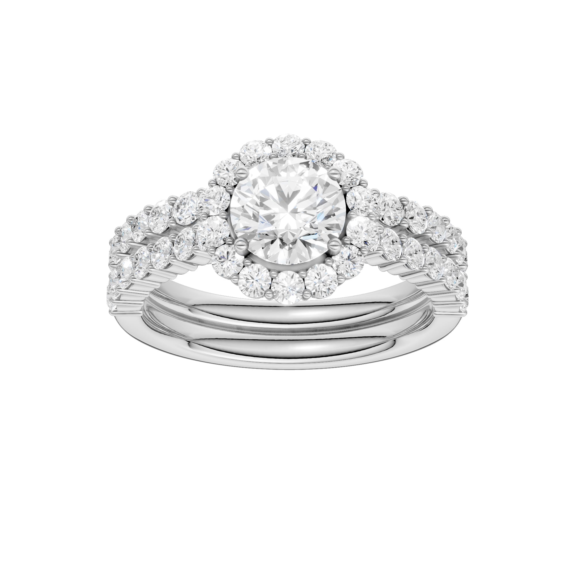 14K 2.00CT DIAMOND BRIDAL SET 69258
