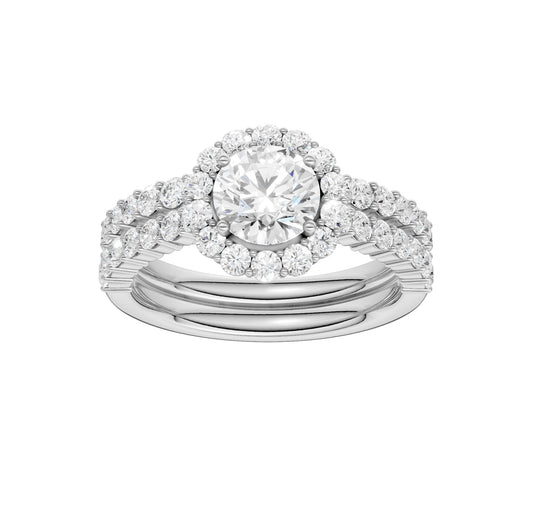 14K 2.00CT DIAMOND BRIDAL SET 69258