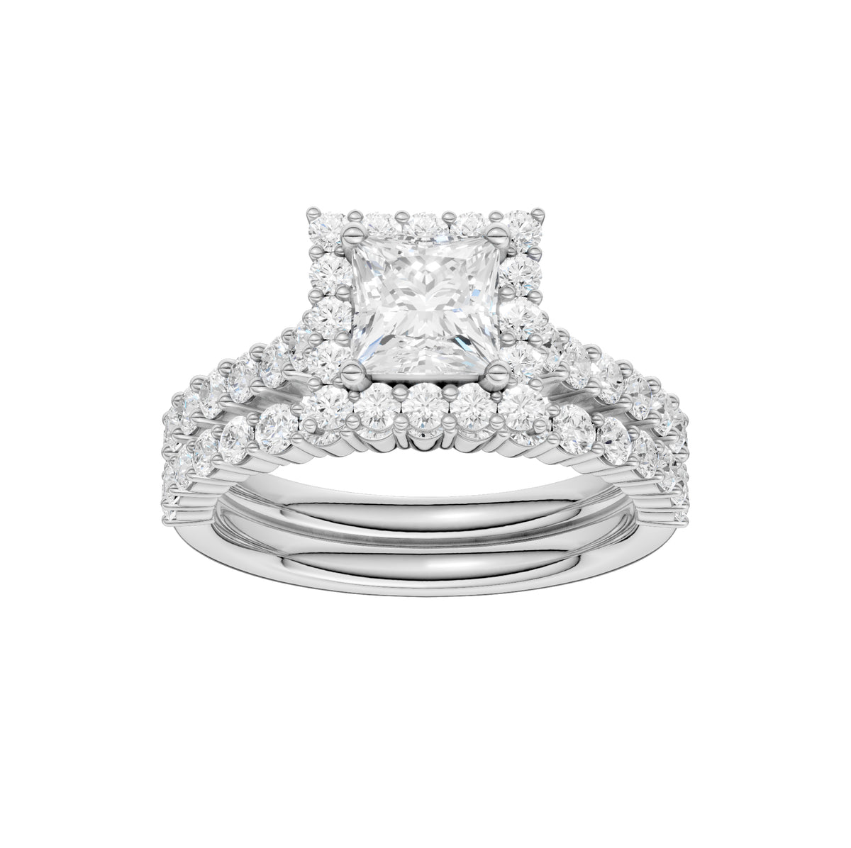 14K 2.00CT DIAMOND BRIDAL SET 69259