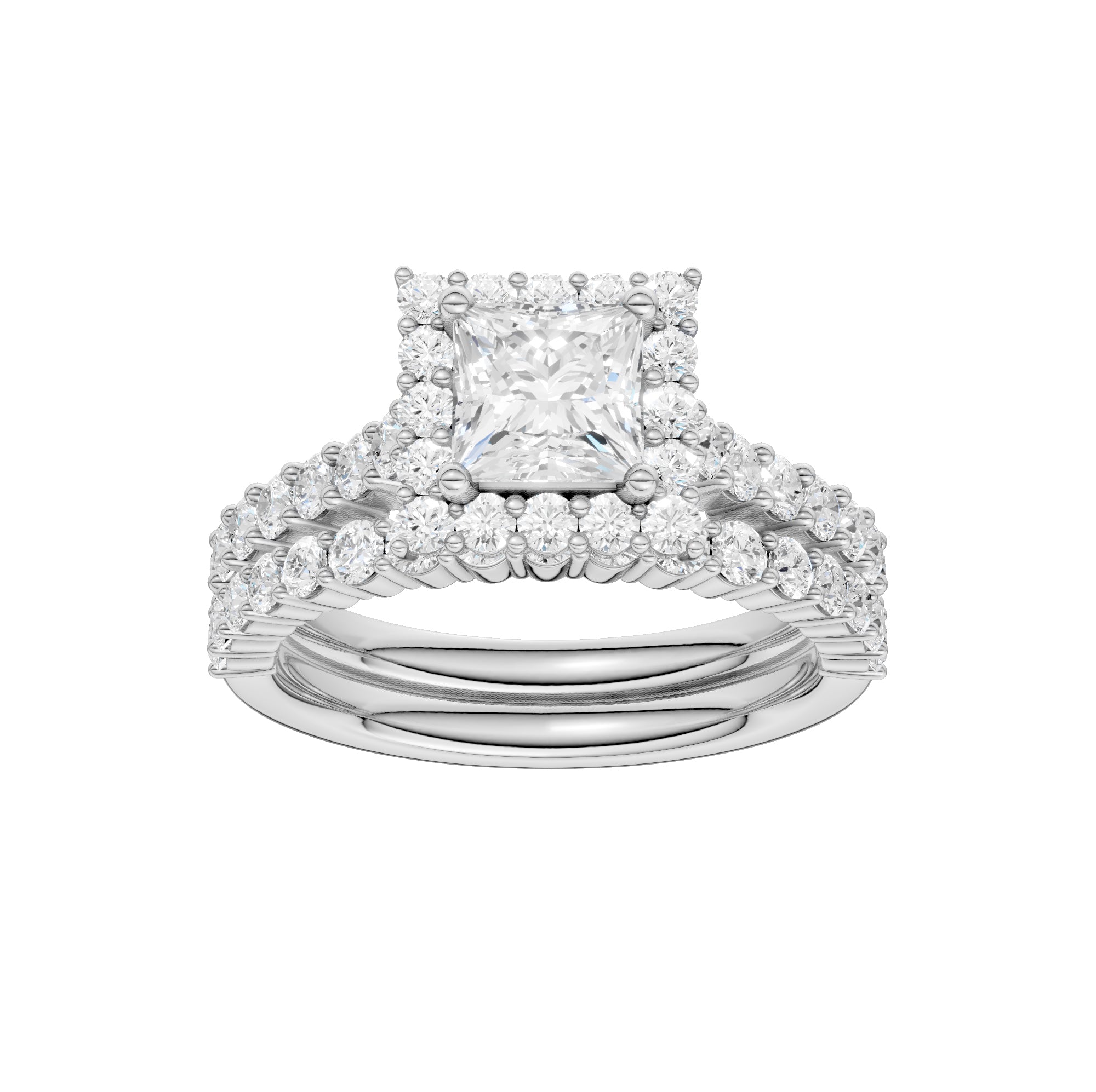 14K 2.00CT DIAMOND BRIDAL SET 69259