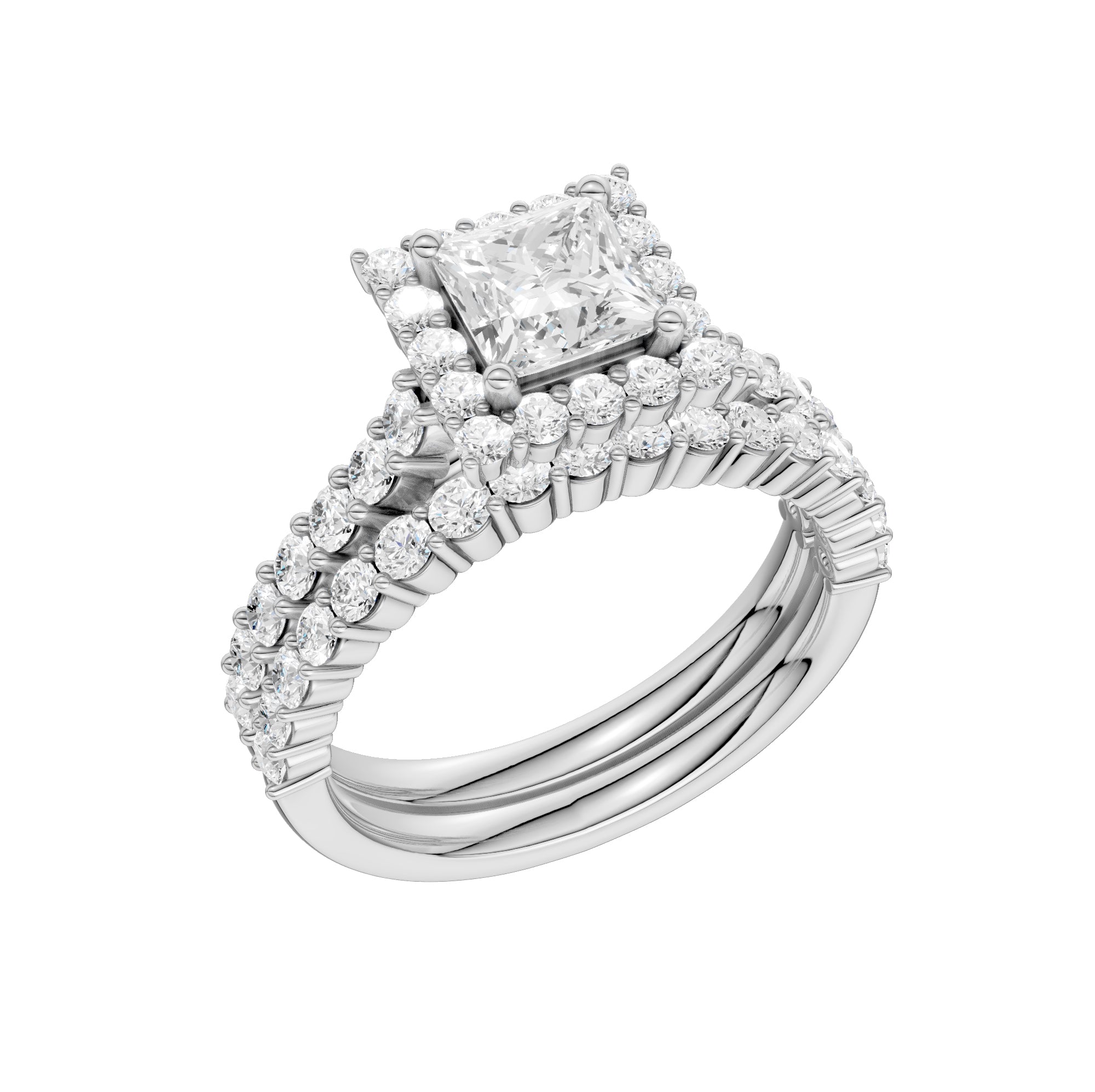 14K 2.00CT DIAMOND BRIDAL SET 69259