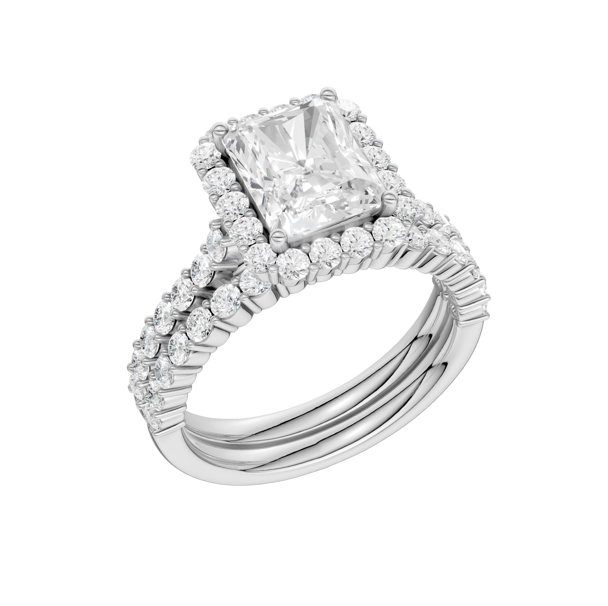 14K 3.00CT DIAMOND BRIDAL SET 69265