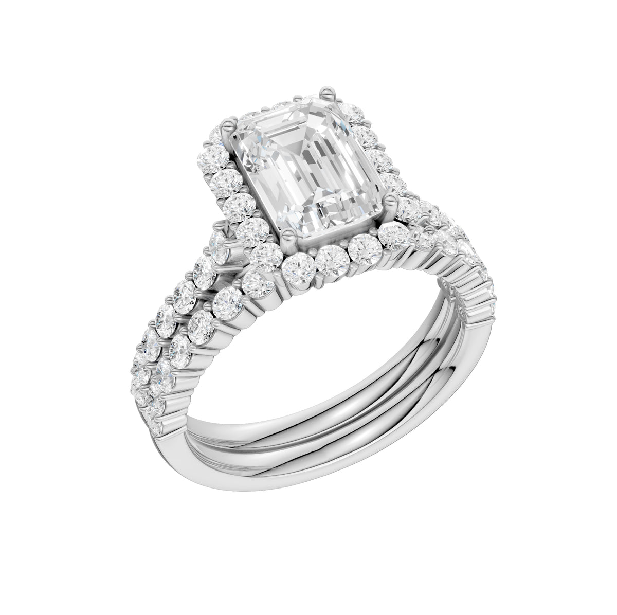 14K 3.00CT DIAMOND BRIDAL SET 69267