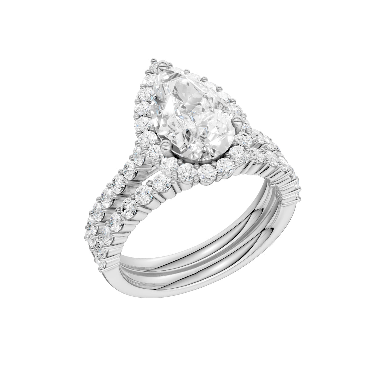 14K 3.00CT DIAMOND BRIDAL SET 69268
