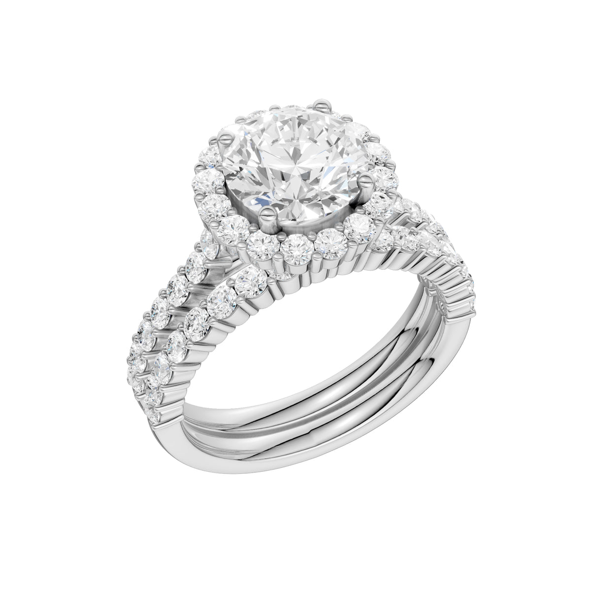 14K 3.00CT DIAMOND BRIDAL SET 69269