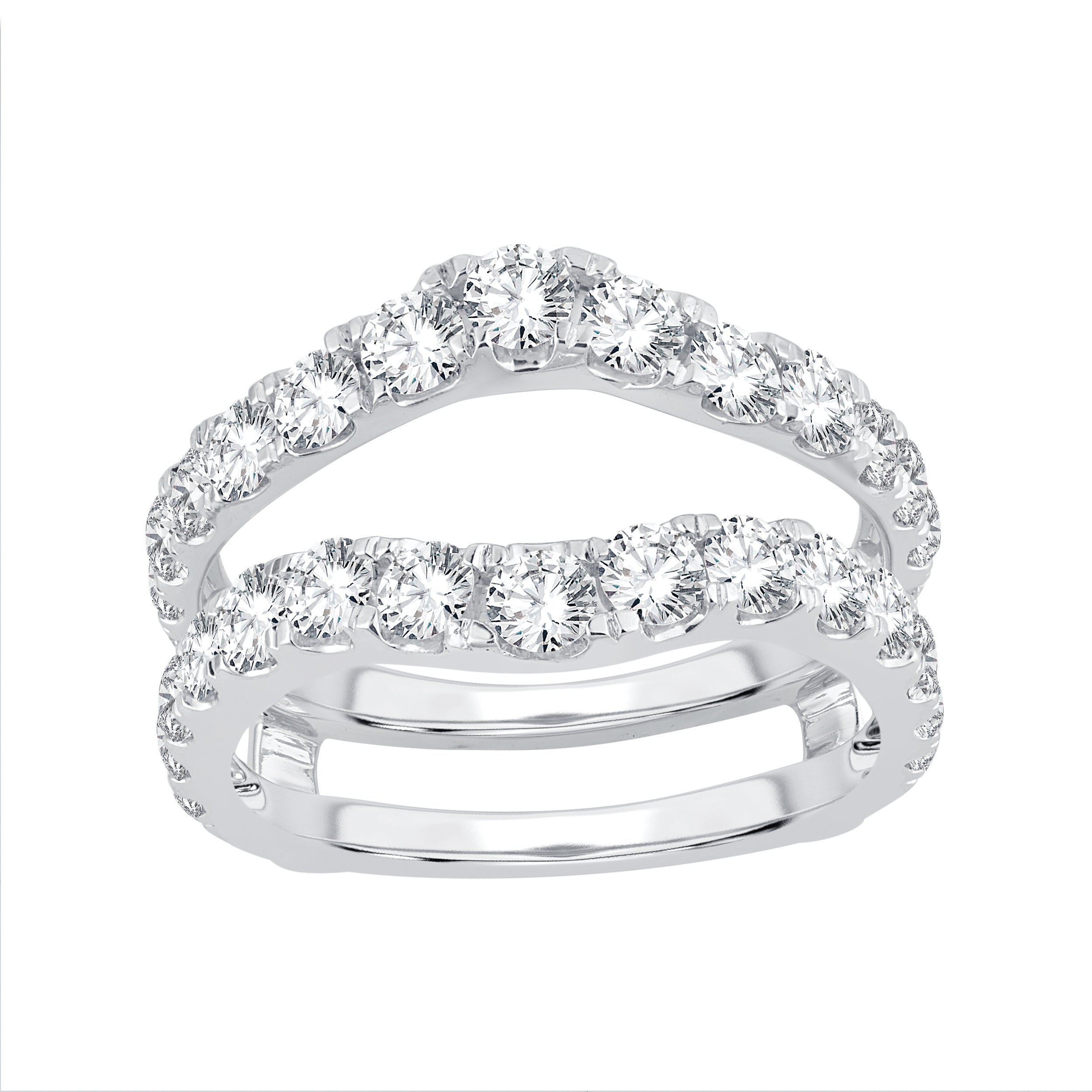 14K Gold 2.00 CTW Lab-Grown Diamond Ring Guard 69287