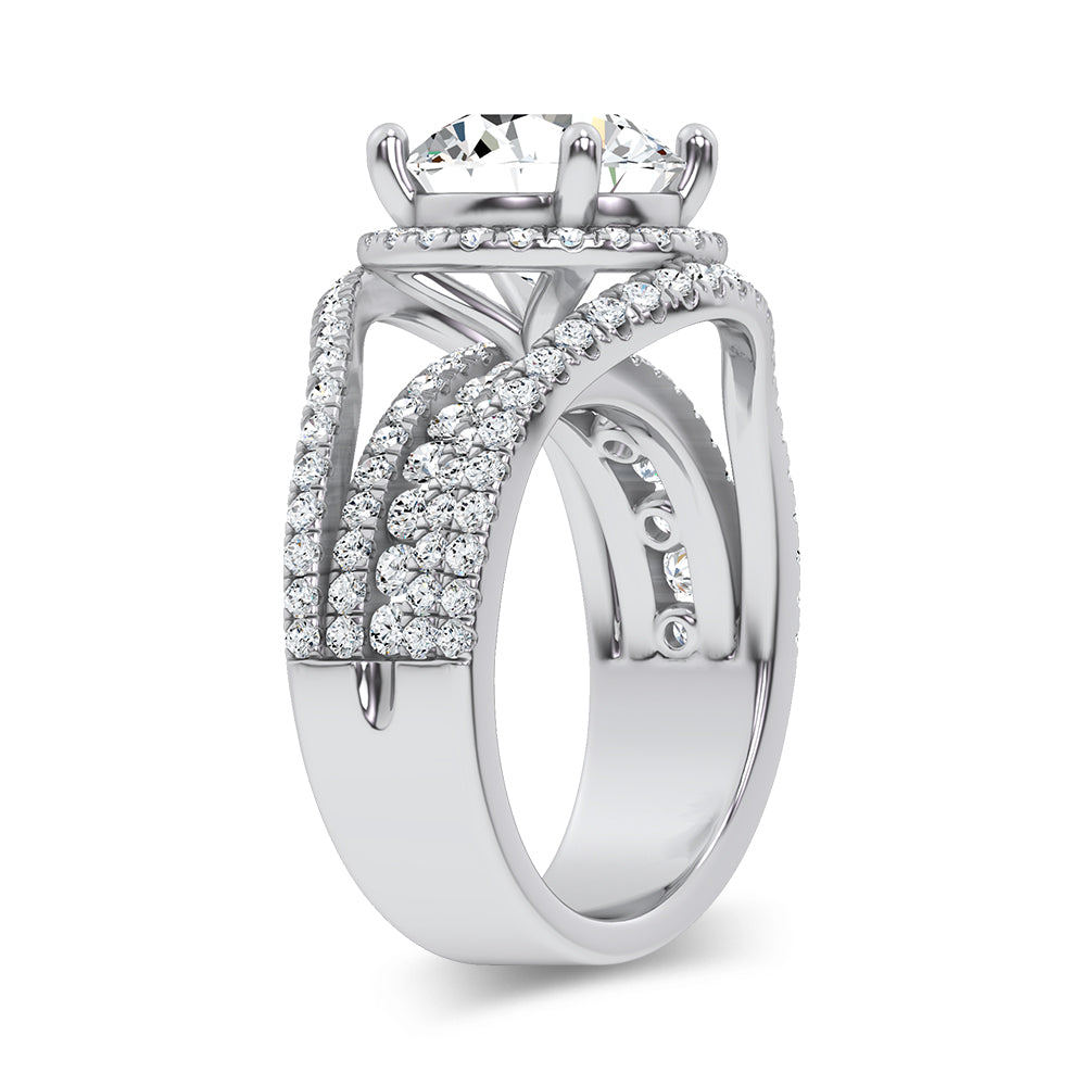 14K 4.50ct Diamond Engagement Ring 69386