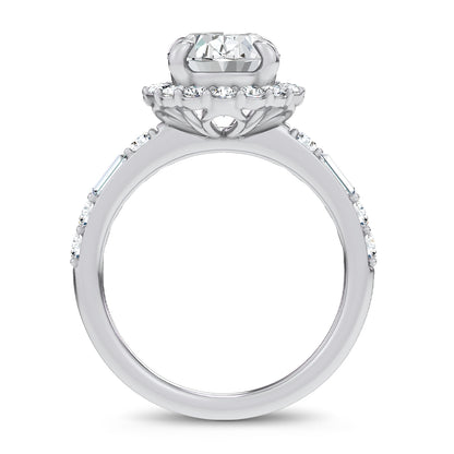 14K 3.82CT Lab Diamond  Ring 69392