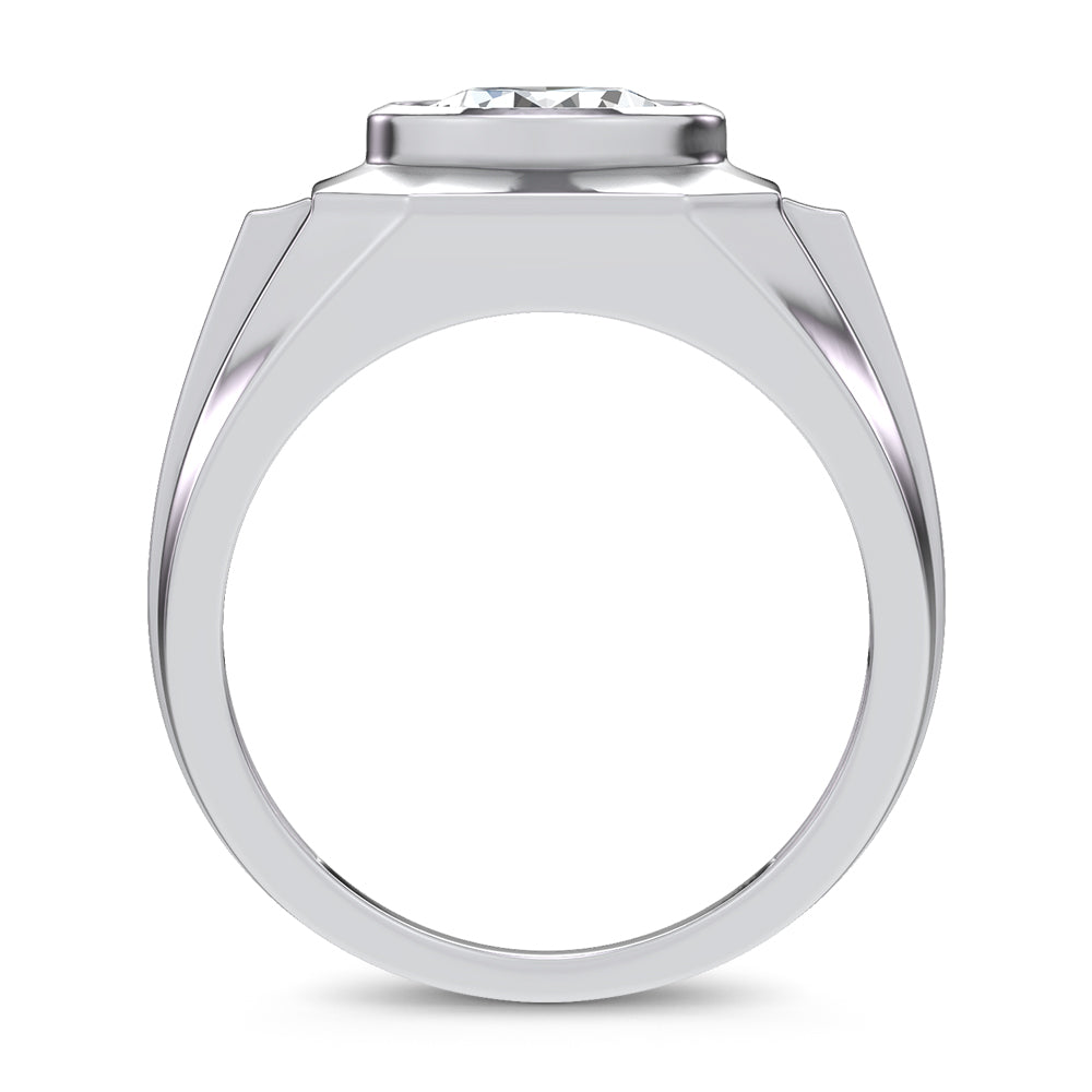 14K 3.00CT Lab Diamond Mens Ring 69395