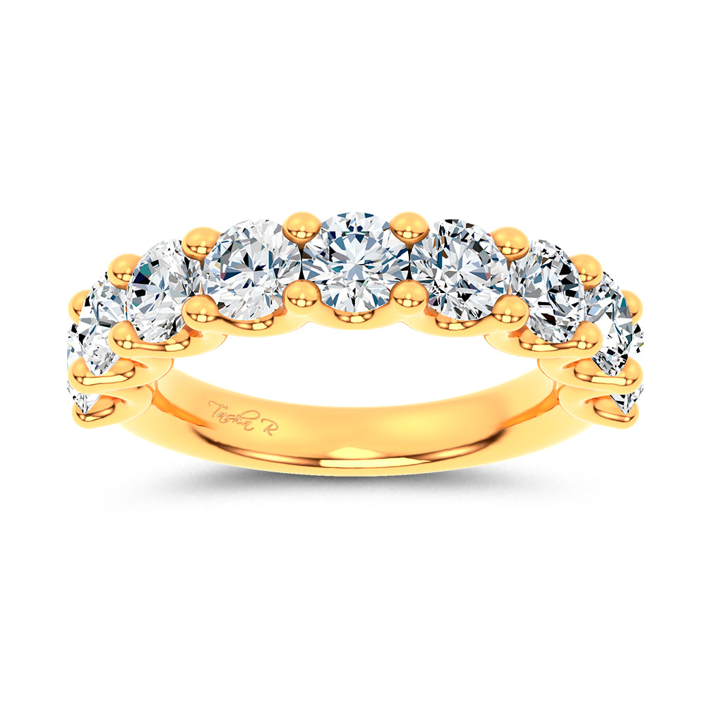 14K 2.97CT Lab Grown DIAMOND BAND 69400