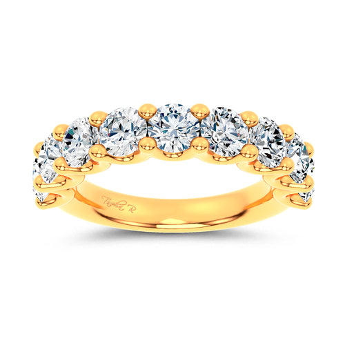 14K 2.97CT Lab Grown DIAMOND BAND 69400