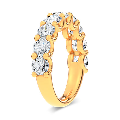 14K 2.97CT Lab Grown DIAMOND BAND 69400