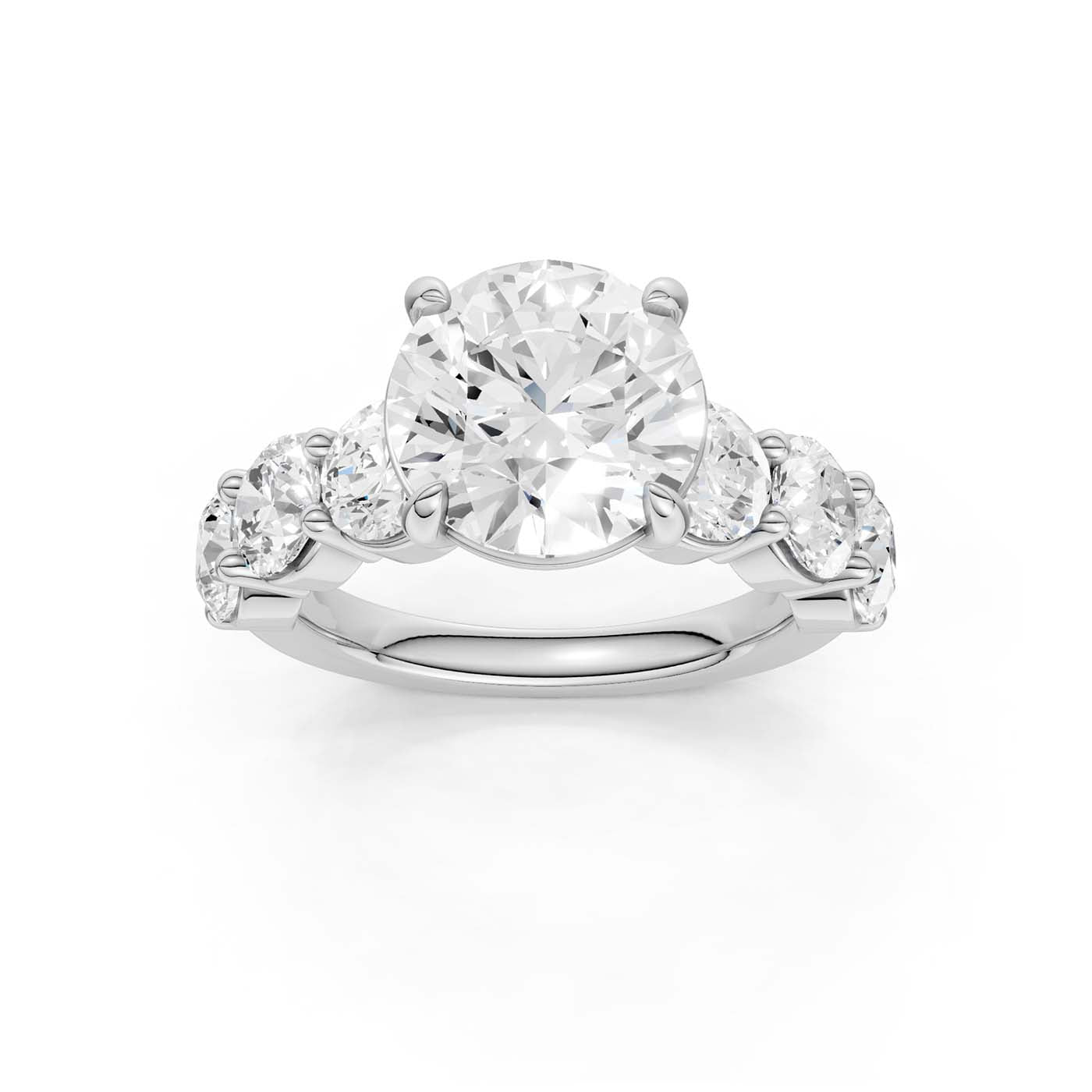 14K 7.00CT Lab Grown Diamond Engagement Ring 69416