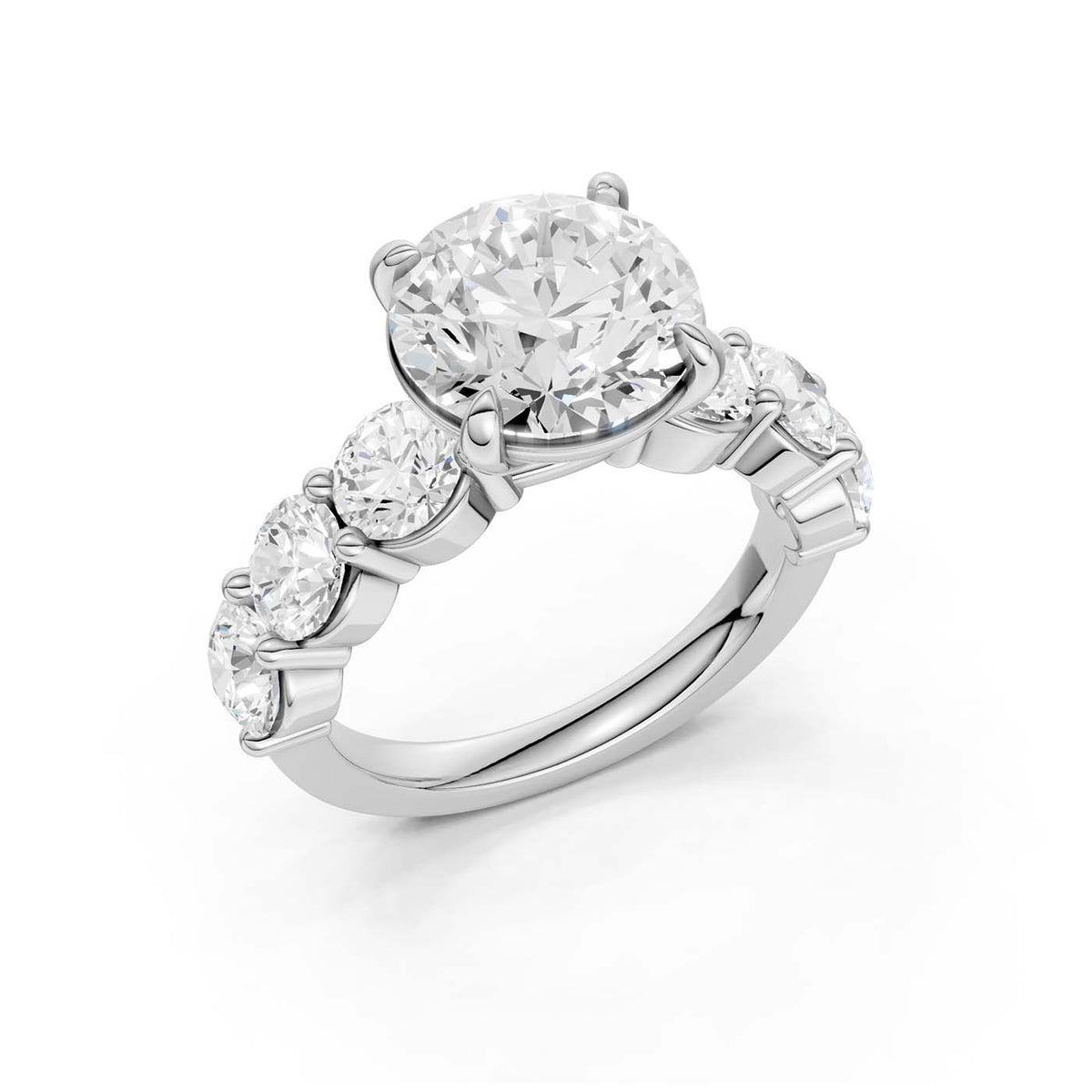 14K 7.00CT Lab Grown Diamond Engagement Ring 69416