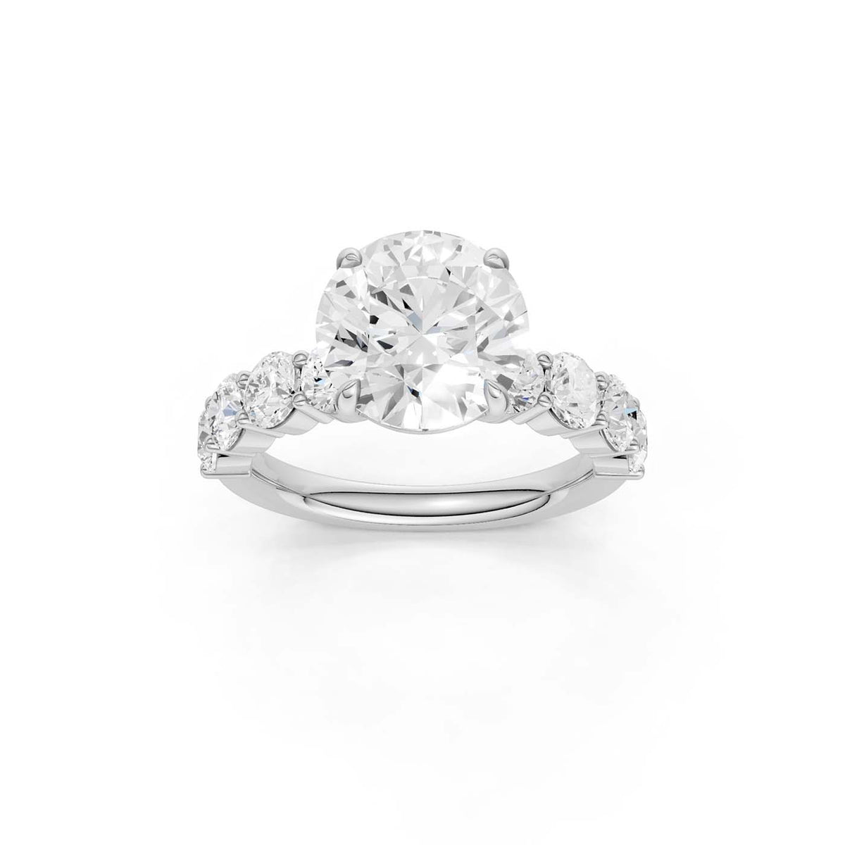 14K 4.50CT Lab Grown Diamond Engagement Ring 69417