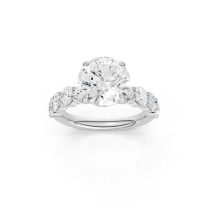 14K 4.50CT Lab Grown Diamond Engagement Ring 69417
