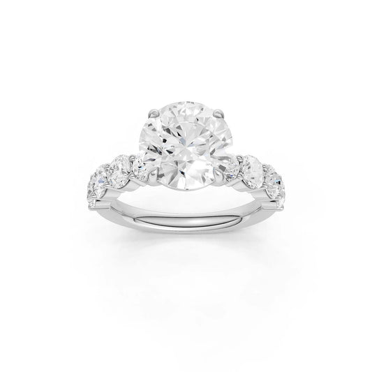 14K 4.50CT Lab Grown Diamond Engagement Ring 69417