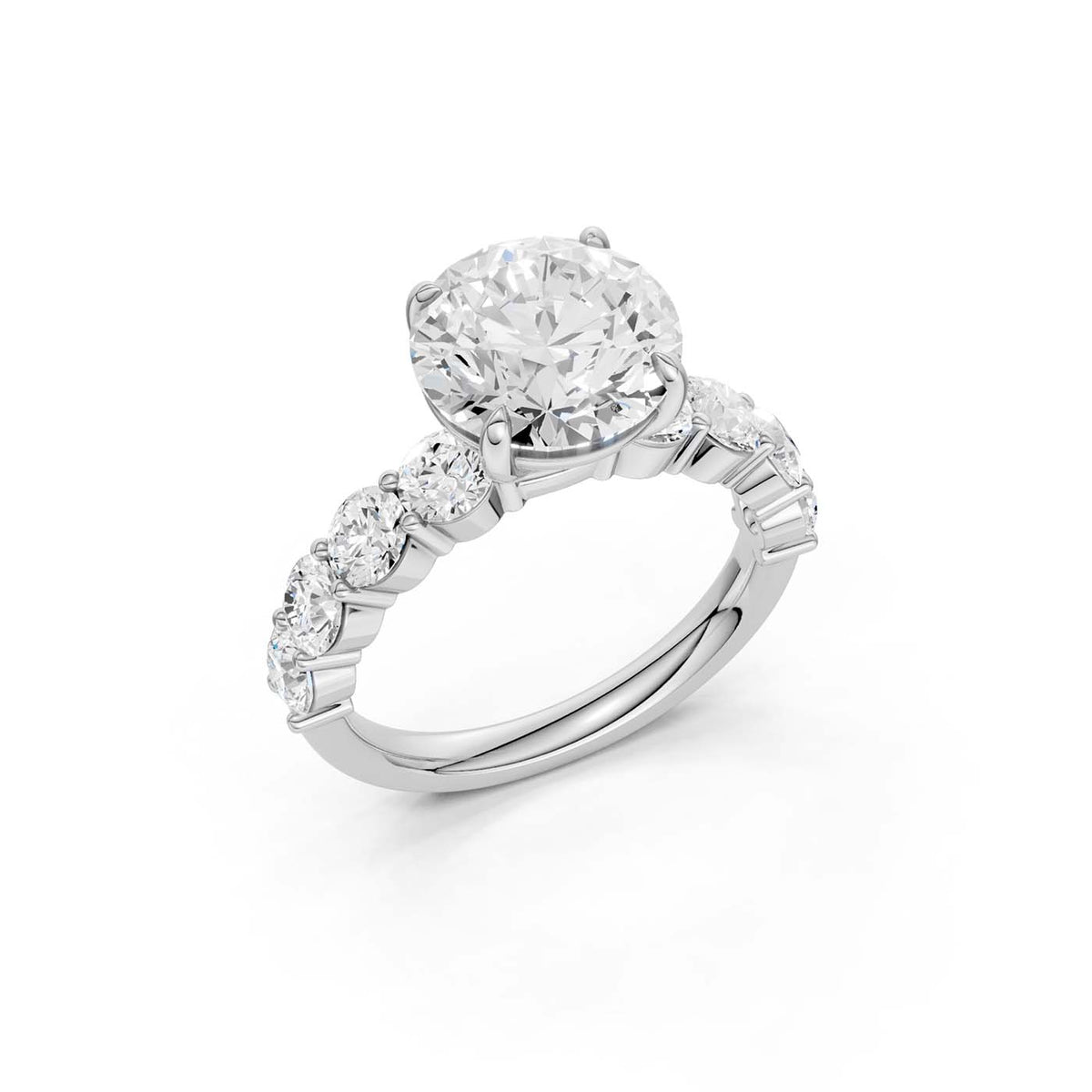 14K 4.50CT Lab Grown Diamond Engagement Ring 69417