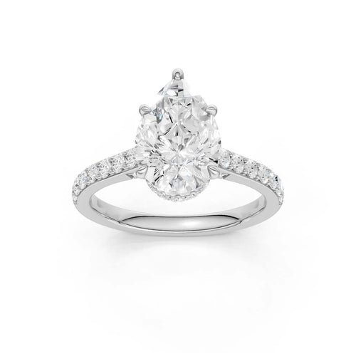 14K 2.50CT Lab Grown Diamond Engagement Ring 69429